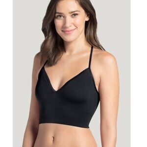 Jockey Natural Beauty Removable Cup Bralette with Back Closure new